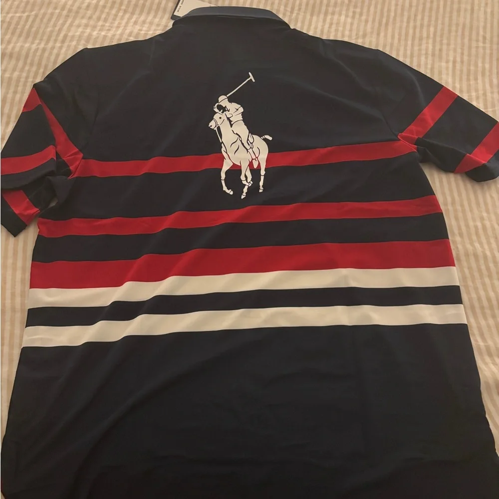 Ralph Lauren 2025 Ryder Cup Golf Short Sleeve Polo Shirt Size Large New With Tag